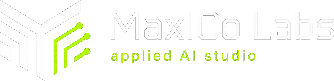 MaxICo Labs — applied AI studio